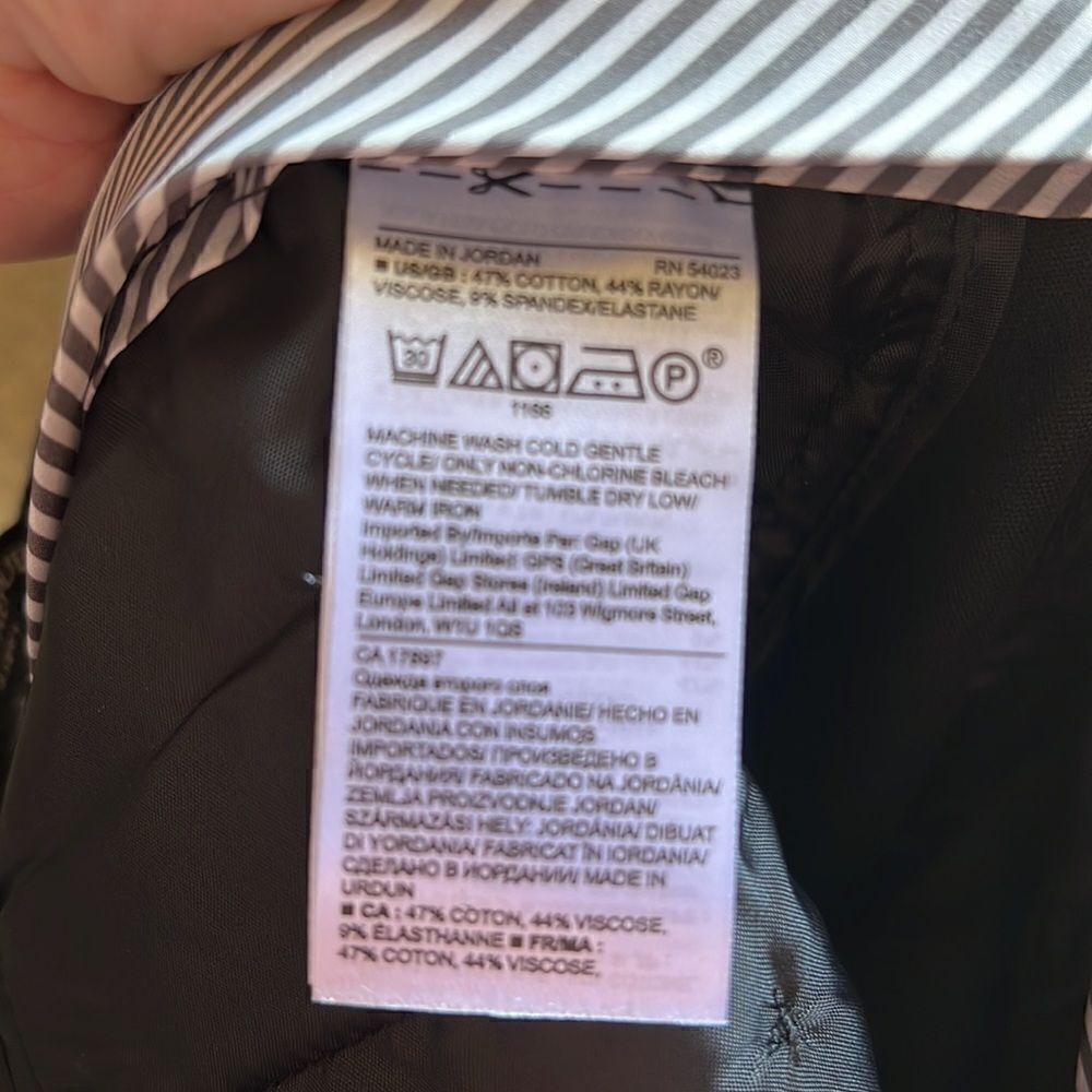 Banana Republic AVERY Bi Stretch Black 2S - Picture 8 of 8